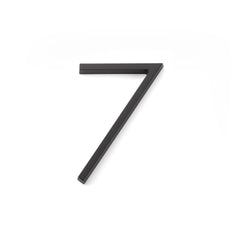 EMTEK Emtek 2837US19 Modern House Number 7 Flat Black