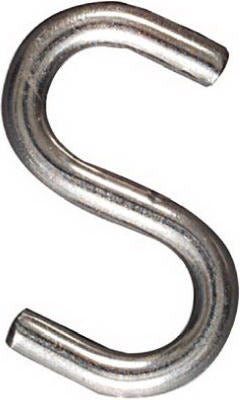 NATIONAL HARDWARE National Mfg N233-551 Open S Hook 2.5 in Stainless Steel
