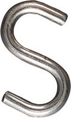 NATIONAL HARDWARE National Mfg N233-551 Open S Hook 2.5 in Stainless Steel