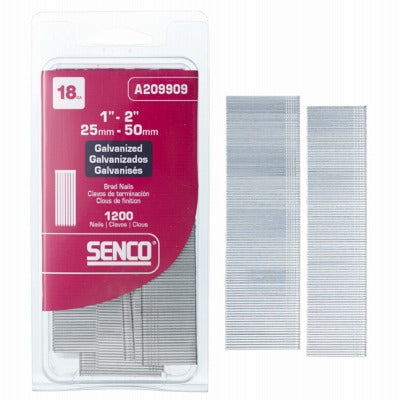 SENCO Senco A209909 18GA Galv Brad Nail Variety Pack 5pk