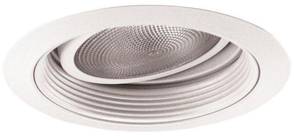 ACUITY BRANDS Acuity Brands 688W-WH adjustable baffle trim halogen (5 in aperture / 6-1/4 in OD) 688 WWH
