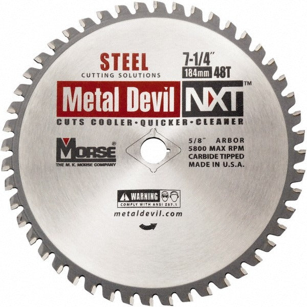 MK MORSE Mk Morse 102636 Metal Cutting Saw Blade 7-1/4 in 48T