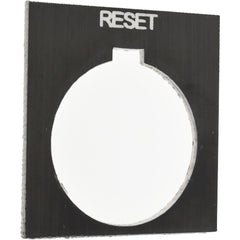 SCHNEIDER ELECTRIC Schneider Electric 9001KN223BP Legend Plate Reset