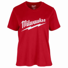 MILWAUKEE Milwaukee F453R-XS Womens Logo T-shirt Red Xs