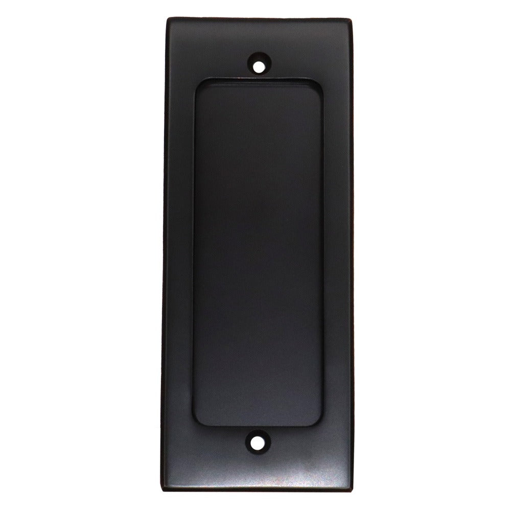 EMTEK Emtek 2215US10B Rectangular Flush Pull Oil Rubbed Bronze