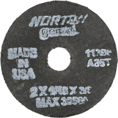 NORTON Norton 66243411396 Cut-off Wheel 2 in Aluminum Oxide Type 1