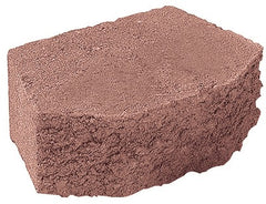 CHRISTYS Oldcastle 16200510 Stackable Retaining Wall Block 12 in Red