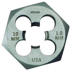 IRWIN 6950ZR Hanson Metric Die 14mm 1 7/16 Hex Threading Die