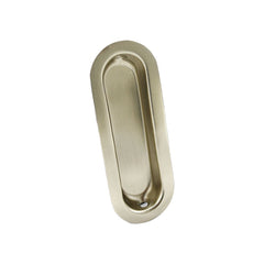 IVES Ives 223B15 Oval Flush Pull Satin Nickel Solid Brass