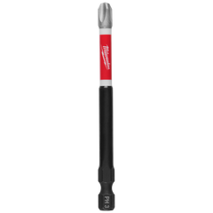 MILWAUKEE Milwaukee 48-32-4563 Shockwave Impact Phillips #3 Power Bit 3-1/2 Inch 1 Pack 48-32-4792 48-32-4192