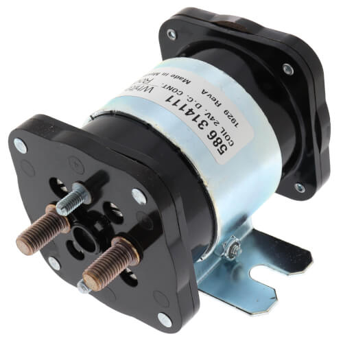 WHITE-RODGERS White-Rodgers 586-314111 Solenoid SPDT 24VDC Isolated Coil Normally Open Continuous Contact Rating 200 Amps Inrush 600 Amps