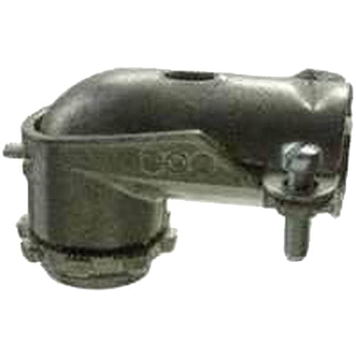 HALEX Halex 91100 3/8 in. clamp 90 degree armored cable/conduit connector (pack)