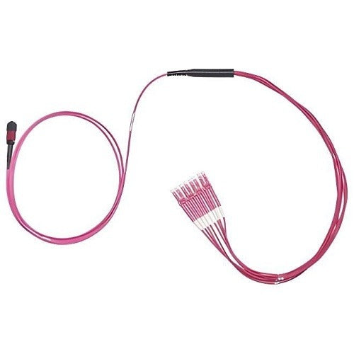 BELDEN Belden FP4LD4F003M OM4 Fiber Patch Cable Lc to MPO8