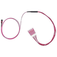 BELDEN Belden FP4LD4F003M OM4 Fiber Patch Cable Lc to MPO8