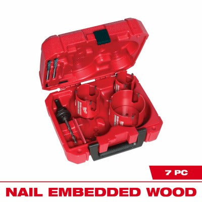 MILWAUKEE Milwaukee 49-56-9280 Carbide Hole Saw Kit 7 Piece