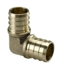 FERNCO Fernco 642xg3 Pex Crimp Brass Elbow 90 Degree 3/4 in