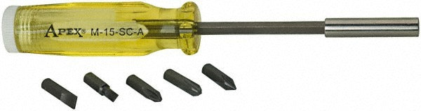 APEX Apex M-15-SC Bit Screwdriver Magnetic 1/4 Inch Hex