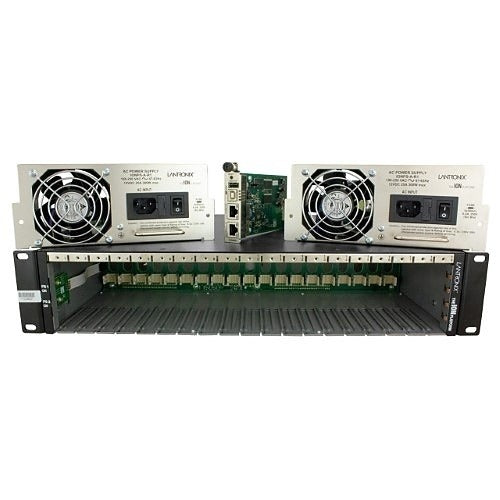 LANTRONIX Transition Networks ION219-AAMB-UK 19-slot Ac Ion Chassis