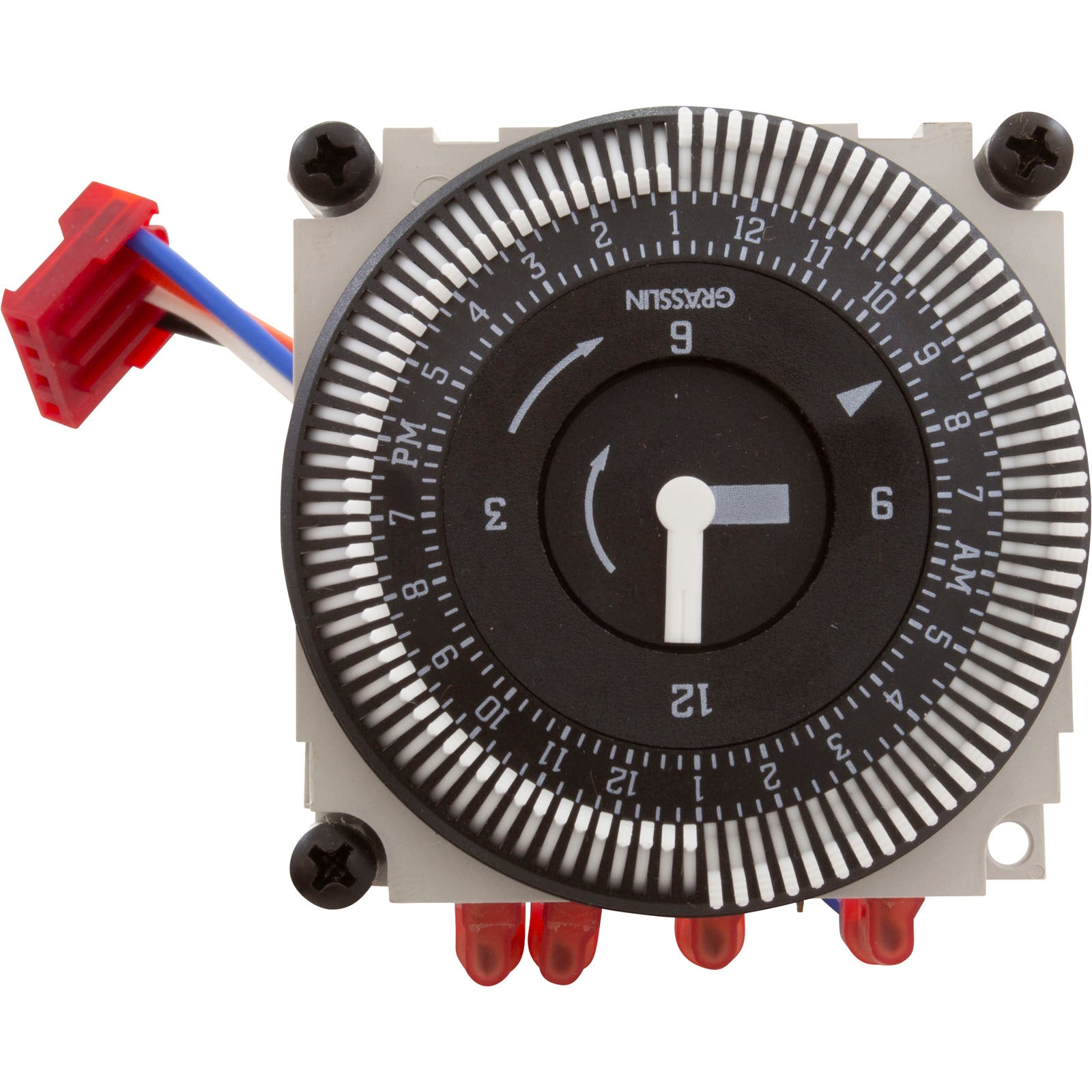 PENTAIR Pentair TMRLX Timer Mechanical 24-Hour SPDT Panel Mount 24 VAC