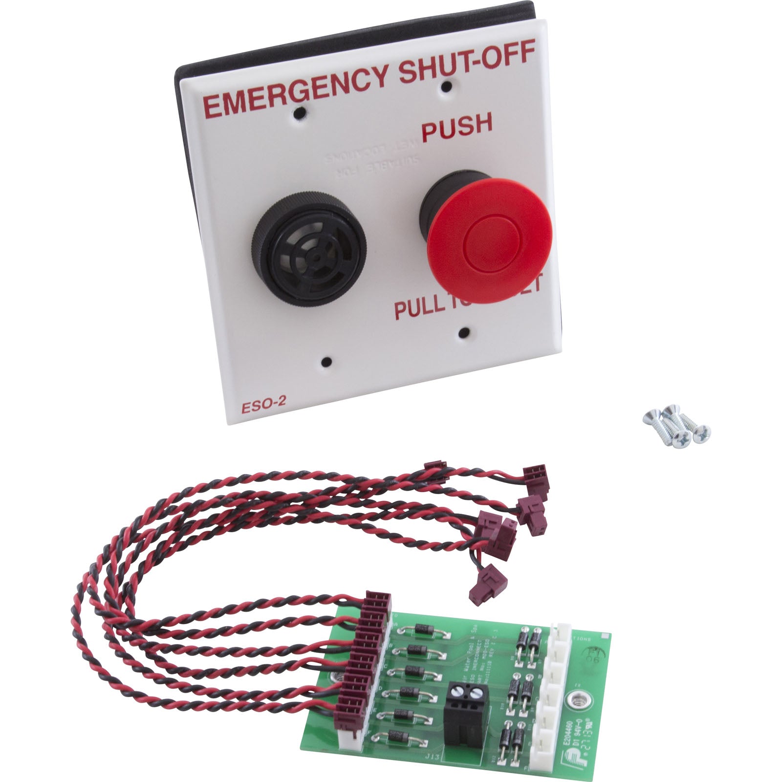 PENTAIR Pentair ESO3 Emergency Shut-Off Switch with Audible Alarm Replacement Pool and Spa Control Systems
