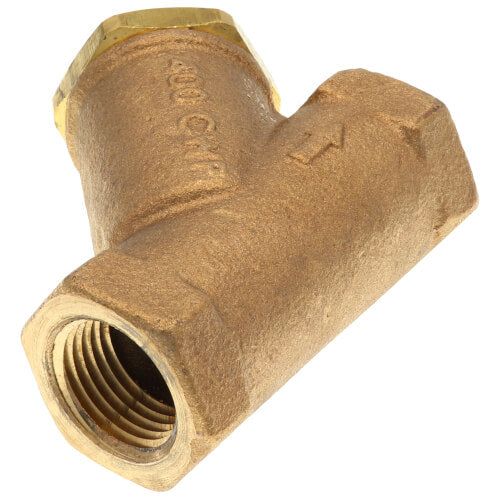 APOLLO VALVES Apollo Valves 59-003-01 1/2 Inch NPT Bronze Wye Strainer with 50 Mesh Screen