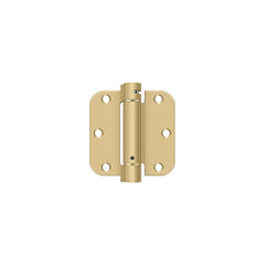 DELTANA Deltana DSH35R53/4 Spring Hinge 3.5x3.5 Bright Brass