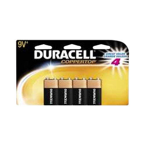 DURACELL Duracell MN16B4DW Alkaline Batteries 9-Volt (4-Pack) MN1604B4