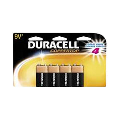 DURACELL Duracell MN16B4DW Alkaline Batteries 9-Volt (4-Pack) MN1604B4
