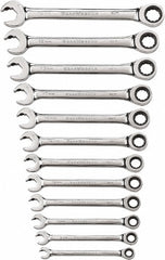 GEARWRENCH Gearwrench 85597 Ratcheting Combination Wrench Set 12pc Metric