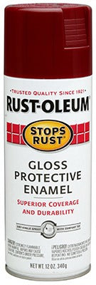 RUST-OLEUM Rust-oleum 7768830 Gloss Burgundy Spray Enamel 12 Oz