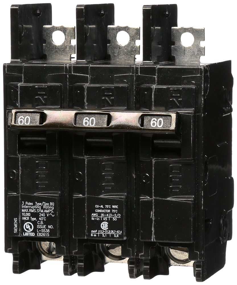 SIEMENS BQ3B060 CIRCUIT BREAKERS