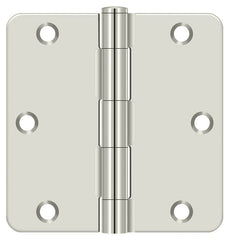 DELTANA Deltana S35R414 Radius Corner Door Hinge Bright Nickel