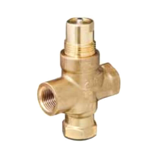 SIEMENS Siemens 599-02071 1-Inch 3-Way Mixing Brass Valve 10CV Linear