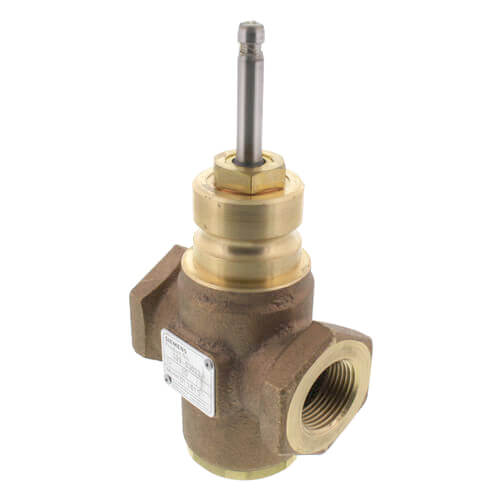 SIEMENS Siemens 599-03024 Globe Valve, 2 Way, 1-1/4 in. NPT, 16 Cv
