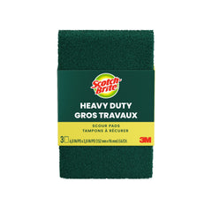 3M 3M 223-10 Heavy Duty Scouring Pad 6 in. (3 Pack) 7100022806