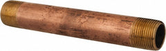 MERIT BRASS Merit Brass 2116-800 Brass Pipe Nipple 1 in Npt 8 in