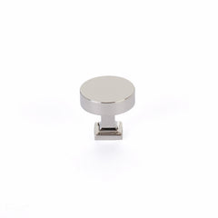 SCHAUB Schaub 469-PN Cabinet Knob Square Base Polished Nickel