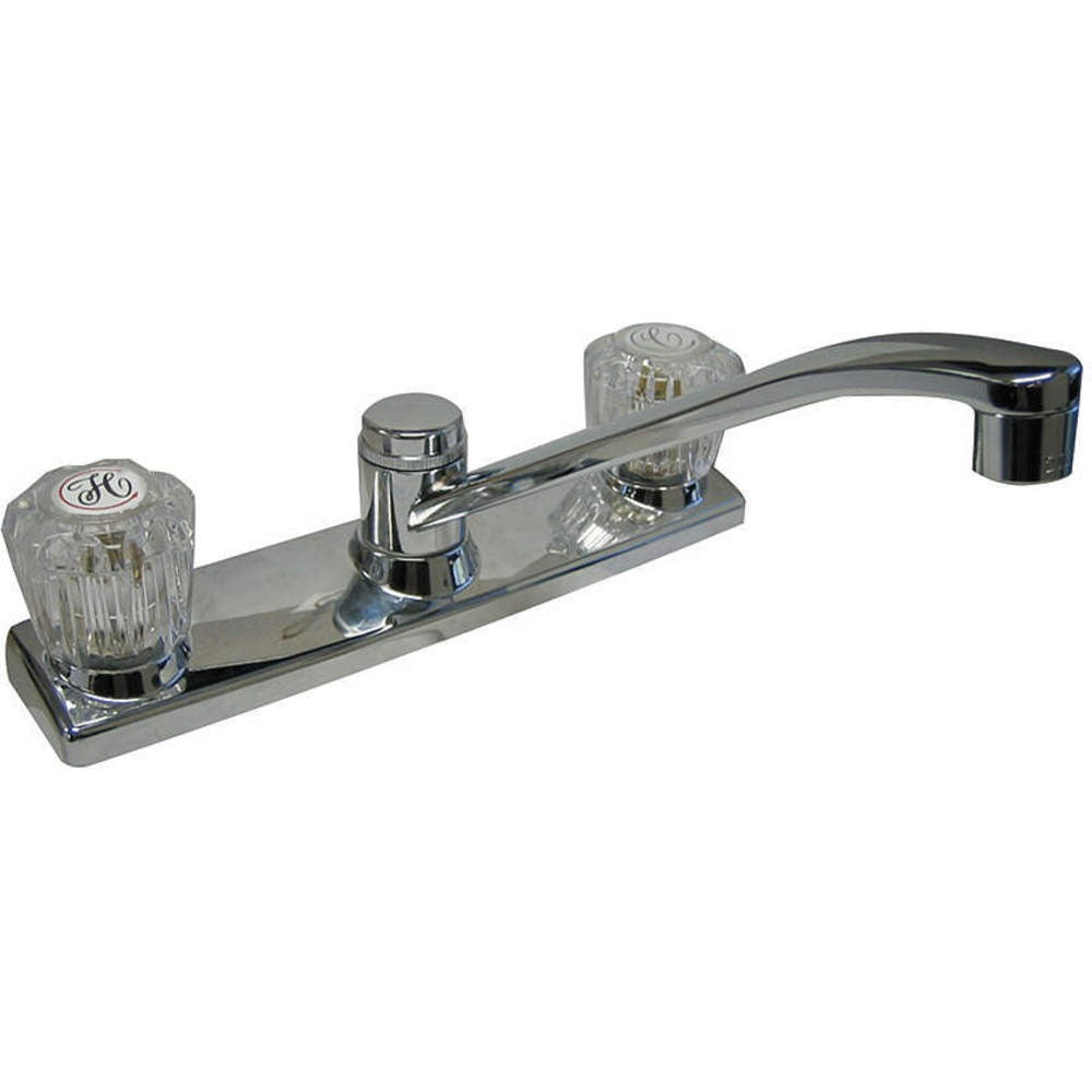 KISSLER Kissler 77-1205 Two-Handle Kitchen Faucet 8 Inch Spout (8 in Centerset) 11-1746