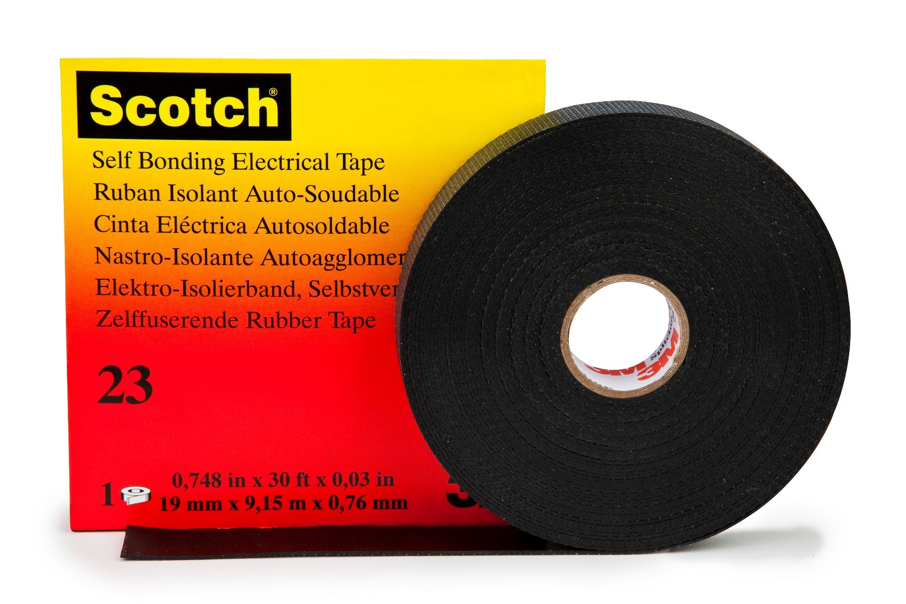 3M 3M 23-1.5X30FT Scotch Rubber Splicing Tape (1-1/2 in x 30 ft) 7000138529