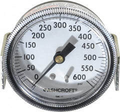 ASHCROFT Ashcroft 662876121076 Pressure Gauge 0-600 Psi 2.5in