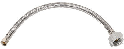HOMEWERKS WORLDWIDE Homewerks 7233-12-12-2 Ss Toilet Connector 1/2C X 7/8BC X 12in