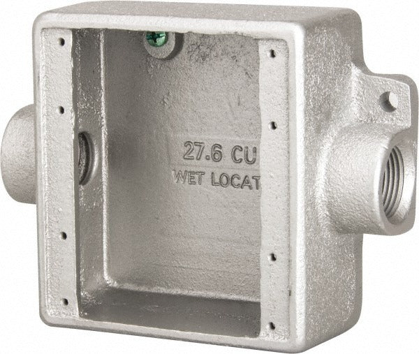 THOMAS & BETTS Thomas Betts FSC222-TB 2 Gang Device Box Iron
