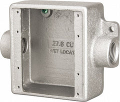 THOMAS & BETTS Thomas Betts FSC222-TB 2 Gang Device Box Iron