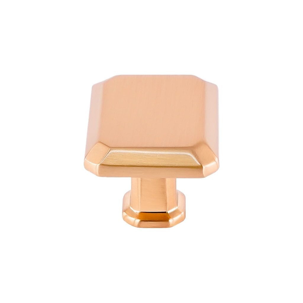 PRIDE INDUSTRIAL Pride Industrial K92430RG Rectangle Cabinet Knob Rose Gold