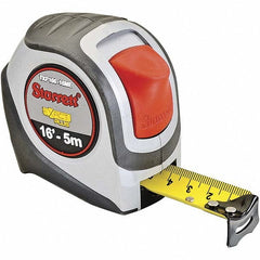 STARRETT Starrett 30637 Tape Measure 16 Foot Yellow Blade
