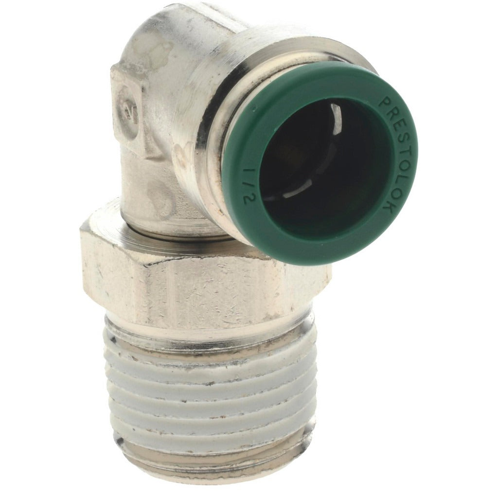 PARKER Parker W169PLP-8-8 Push-to-connect 90 Male Elbow 1/2 in