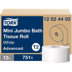TORK Tork TRK12024402 Mini Jumbo Toilet Paper Roll 751 ft (12/Carton)