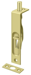 DELTANA Deltana 4FBS3 Flush Bolt Heavy Duty 4 Inches Bright Brass
