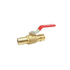 RED-WHITE VALVE Red-white Valve 5015AB 1 Ball Valve 1 Inch Pex Barb Brass