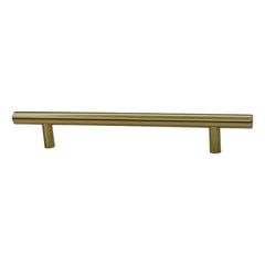 EMTEK Emtek 86362US4 Bar Cabinet Pull Satin Brass 6in Ctc